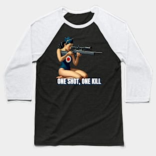 Sniper Girl Baseball T-Shirt